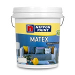 Sơn nội thất Nippon Matex 18L (Màu Trắng)