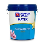 Sơn Nội thất Nippon Matex Sắc Màu Dịu Mát 17L (Màu Trắng)