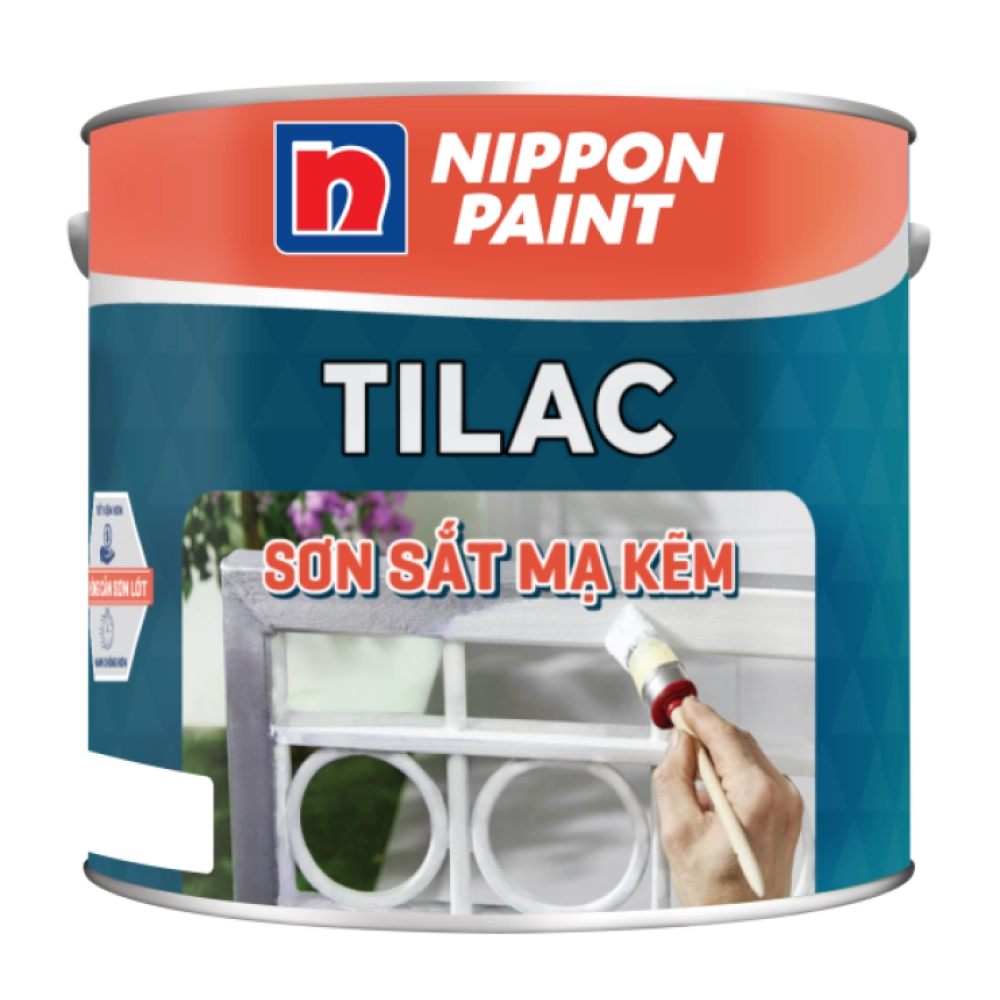 SSơn Sắt Mạ Kẽm Nippon MK 008 (Xám Đậm) 20L